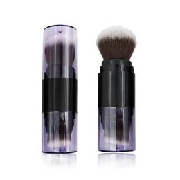 4 in 1 Make -up -Pinsel Schönheitswerkzeug Mini -Augenbürste Hautton einrückungsfähiger Make -up -Pinsel tragbarer Make -up Pinsel für tragbare Mini -Augenbürste