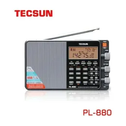 Радио -портативный, радиопертативная, высокая чувствительность, полная полоса, цифровой тюнер, энтузиаст, Tecsun PL880