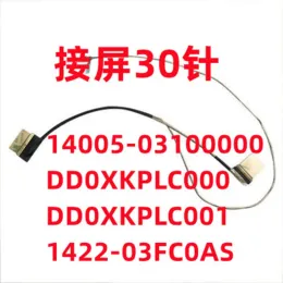 Gångjärn Ny bärbar datorskärm Video Flexibel platt LCD -kabel för ASUS X409 X409F X409FA EDP -kabel 142203FC0AS 1400503100000