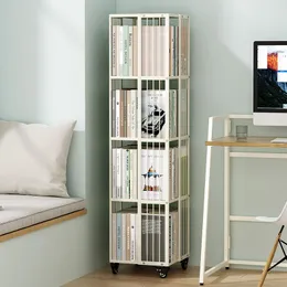Bedroom Storage Book Shelf Library Metal Corner Filing Book Shelf Display Prateleira Para Livros Furniture Living Room BL50BS
