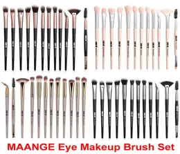 Makeup Brush Set Powder Foundation Eye Shadow Brushes Eye 12 PCS Eyebrow Eyelash Eyeliner Blending Brush Maange Cosmetic Brushes M8914311