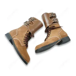 BOTAS TOMWANG2012.Segunda Guerra Mundial, Exército dos EUA USMC M1943 GI BOOTS DUPLO BOOTS AMERICANOS BOOTS AMERICANOS ENAÇÕES MILITAS ALTA QUALIDADE