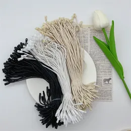 100pc Size L Wax Rope Clothings Tag Rope For Necklaces Bracelets Price Tag Stringing Hangtag Rope Diy Jewelry Findings Wholesale