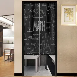 カーテン数学物理学フォーミュラモダンドアカーテンリビングルームのためのパーティショントイレ豪華なベッドルームキッチンカフェドアホーム装飾