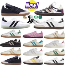 С дизайнером коробки, обувь вегана OG Mens Casual Shoes Women Trainers Cloud Core Core Black Bonners Коллегиальная зеленая жвачка на открытом воздухе.