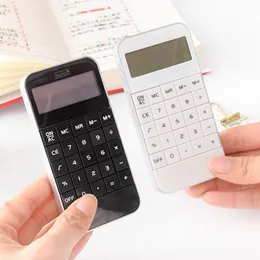 Calculadora científica Mini calculadora resistente Papelaria portátil Mini calculadora eletrônica de estudante prático