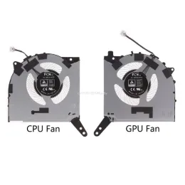 Pads Novo ventilador de resfriamento da GPU da CPU para Lenovo Y7000P IAH7 R7000P ARH7 2022 SERVIDADE DFSCL12E06486Q FPN6 DFSCL12E16486Q FPN7 DC12V 1A