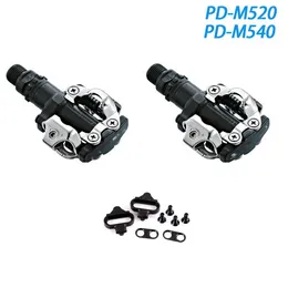 PD originale M520 PD M540 ME700 MTB Mountain Bike Bicycle Pedals Cycle Autobloccaggio Pedlo con accessori MTB SM-SH51