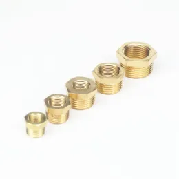 Lot 2 1/4 "3/8" 1/2 "BSP M5 M8 M10 M12 M14 M16 Female -Male Brass مخفضة تقليل محول تركيب الماء