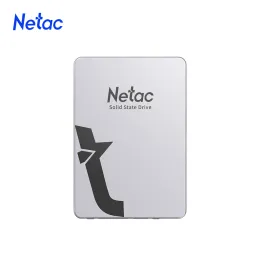 Sürücüler Netac SSD 2.5 SATA 128GB 256GB 480G 512GB 1TB 2TB Metal HDD SSD Dahili sabit disk masaüstü dizüstü bilgisayar için sürücüler