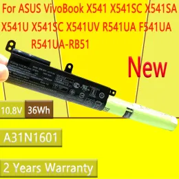 Batteries A31N1601 Laptop Battery For ASUS F541UA R541UA R541UJ R541UV X541SA X541SC X541U X541UA X541UV Series 10.8V 36Wh 3 Cells