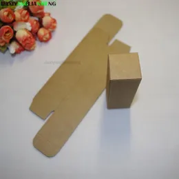 5pcs -100pcs 2.6x2.6x8.7cm Kraft Paper Box Diy Lipstick Perfum