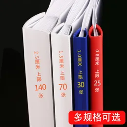 10PC Triangle/Water Drop Pull Rod Clip Data Paper Transparent A4 Binder Drop Type Contract Document Set Report Folder