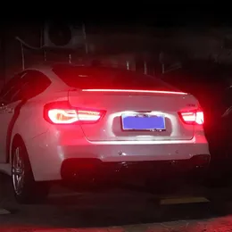 Cool flexível Universal Spoiler LED Freio Turn Light Aviso Signal Lâmpada CAR