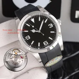 Wybór mechaniczny superklon 904l Explorer Factory 39 mm Watch Designer Luminous 214270 Wristwatches II 2024 Grey C 3132 Mężczyźni Clean Lean 626