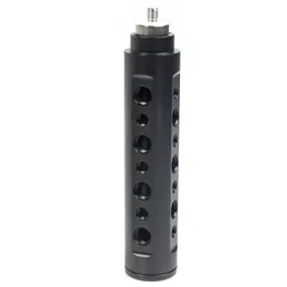 BGNing Aluminum Camera Handle Black w/ 1/4" Male Screw Camera Accessory DSLR Stand Support Handheld Stabilizer Holder Mount Grip