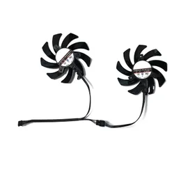 2PCS FDC10H12S9-C FD7010H12S 4PIN 85MM R9 270X GPU Cooler for Sapphire R9 270X 280X HD7870 HD7950 HD7850 HD6850 Cooling Fan