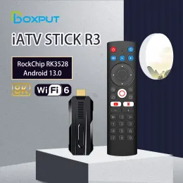 Boxputputpput Android 13.0 IATV R3 Fire TV Stick Rockchip RK3528 8K Portable TVBOX 2.4G/5G WIFI6 BT5