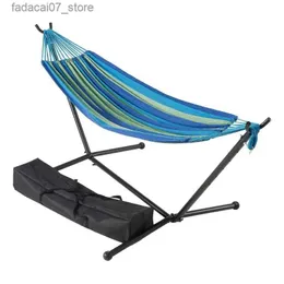 Hammocks The strip hanger and bracket are inside the bag with hanger dimensions of 98.43 x 59.06 (length x width) and a load-bearing capacity of 250 poundsQ