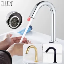 Basino da bagno montato a ponte rubinetto per lavandino freddo tocco caldo tocco tocco automatico Sensore gonfiato Crane Els83