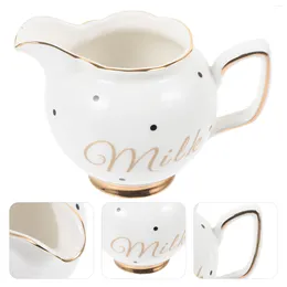 Dinnerware Sets Carafe Coffee Maker Multi-use Milk Pitcher Love Money Pots Cream Ceramics Cup Creamer