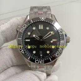 2 colorido relógio automático imagens reais homens 42 mm Moldura de cerâmica preta de 42 mm 300m 007 Sport Sport Stainless Steel Bracelet