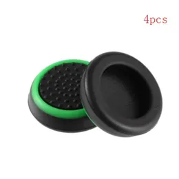 4st Silicone Thumbstick Grip Controller Analog tum Stick Cover Joystick Protective Fall för PS4/PS3/Xbox 360/en