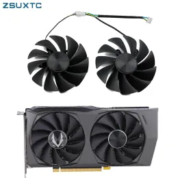 Подушки 87 мм 4PIN GA92S2U RTX 3060 Dual Blade GPU вентилятор для Zotac Geforce RTX 3050 3060 3060TI Двойной краевой лезвие Графическое охлаждение вентилятор