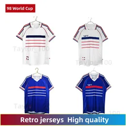 1998 Word Cup retro jersey Retro version soccer jersey final shirt Home Away football uniform Football jersey Classic high quality football clothing