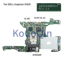 Motherboard For DELL Inspiron 14R 5420 I5420 7420 I7420 P33G GT630M Notebook Mainboard CN0HMGWR 0HMGWR DA0R08MB6E4 Laptop Motherboard SLJ8C