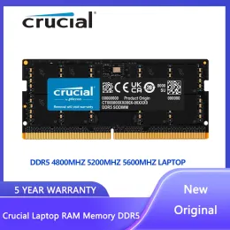 RAMS Crucial Laptop RAM Speicher DDR5 16 GB 32 GB 48G 4800 MHz 5200 MHz 5600MHz 1.1V CL40 262Pin für Notebook -Modul Sodimm