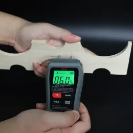 새로운 MT-18 그레이 0-99.9% 2 핀 디지털 목재 수분 미터 종이 습도 테스터 벽 hygrometer 목재 댐프 감지기