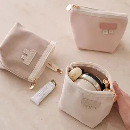 Bolsas de armazenamento Mini saco de maquiagem portátil Bolsa de guardana