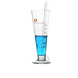 1 pcs da 5 ml a 2000 ml di vetro lab vetro Apothecary Triangle Measuring Beaker Conico graduato Misurazione Coppa con beccuccio