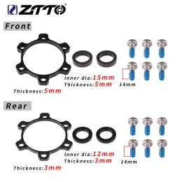 Ztto Bike Boost Hub -Adapter vorne Heck 100x15 bis 110x15 mm/142x12 bis 148x12mm Abstandsscheibe 6 Bolt Standard Thru Achs -Teil