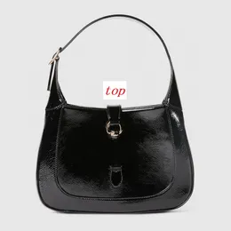 designer Bags Women's Shoulder Bag Patent leather bag Crescent Styling and Fashion Design purse Messenger Wallet 782849