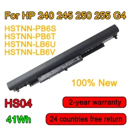 Батареи HS04 HS03 Батарея для ноутбука для HP 240 245 250 255 G4 Series HSTNLB6U HSTNNLB6V HSTNNPB6S 807611831 807957001 В запасе