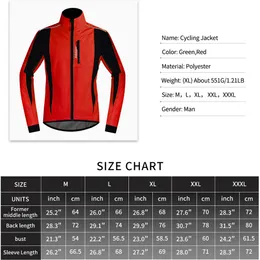 Exklusiv! IronRide Men Winter Thermal Cycling Jacka Windproof Waterproof Warm Bike Jacket MTB Cykelkläder Reflekterande