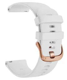 18 20 22 mm Silikon Uhrenbandgurt für Garmin Venu 2s 2/GarminMove 3 Luxusstil/Vivoaktive 3S 4S 3 4 Band Smart Watch Armband