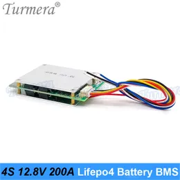 Turmera 4S 12.8V 200A Balance Lifepo4 Battery BMS Balance Protected Board for 3.2V 100Ah 200Ah 280Ah 310Ah Lifepo4 Batteries Use