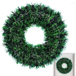 Dekorativa blommor konstgjorda julkrans 2024 Färgremsa 42 cm Top Shopping Mall El Decoration Penda