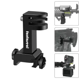 Telecamere Action Camera Side Mount Monte Picatinny Rail Adapter Kit per GoPro Hero Sony FDX HDR HDR Fucile Pistola Carbina Airso Soft