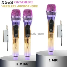 Microfones Gradient Universal Microphone En-to-One Two Plug and Play UHF Wirelessq