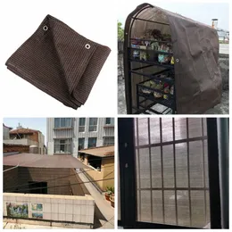 عرض 2M Sunshade Net Anti-UV HDPE Garden Sunchnen Sunblock Sunblock Shade Cover Cover Cover Home Greenhouse Gansulent Plant Net Net