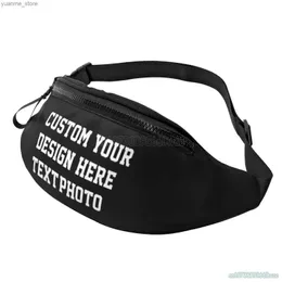 Sport Bags Customized travel waist bag designed for adults with adjustable shoulder strap pocket suitable for sports Y240410