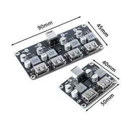 USB QC3.0 QC2.0 USB DC-DC Buck Converter Charging Step Down Module 6-32V 9V 12V 24V to Fast Quick Charger Circuit Board 5V