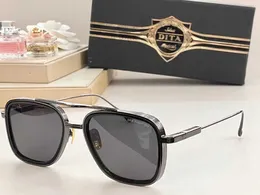 Okulary przeciwsłoneczne Dita męskie okulary przeciwsłoneczne Fllight 008 Square Sunglasses Dita Trenda Korean Outdoor Activity Damskie okulary przeciwsłoneczne
