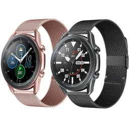 Essidi 22 мм сетчатая миланская полоса для Samsung Galaxy Watch 3 45 мм 46 мм 20 мм браслетный ремешок для наблюдения 3 41 мм Active 1 2 40 мм 44 мм S3