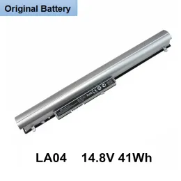 Baterias New Genuine LA04 Laptop Substituição da bateria para HP Pavilion 14 15 Touchsmart Series 728460001 752237001 776622001 HSTNNIB6R