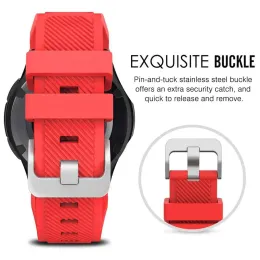 22 mm cinghia in silicone per il braccialetto Pro Sport di Realme Watch per Fossil Gen 5 Carlyle Julianna HR Sport 43mm 4 Bande di smartwatch Nuovi